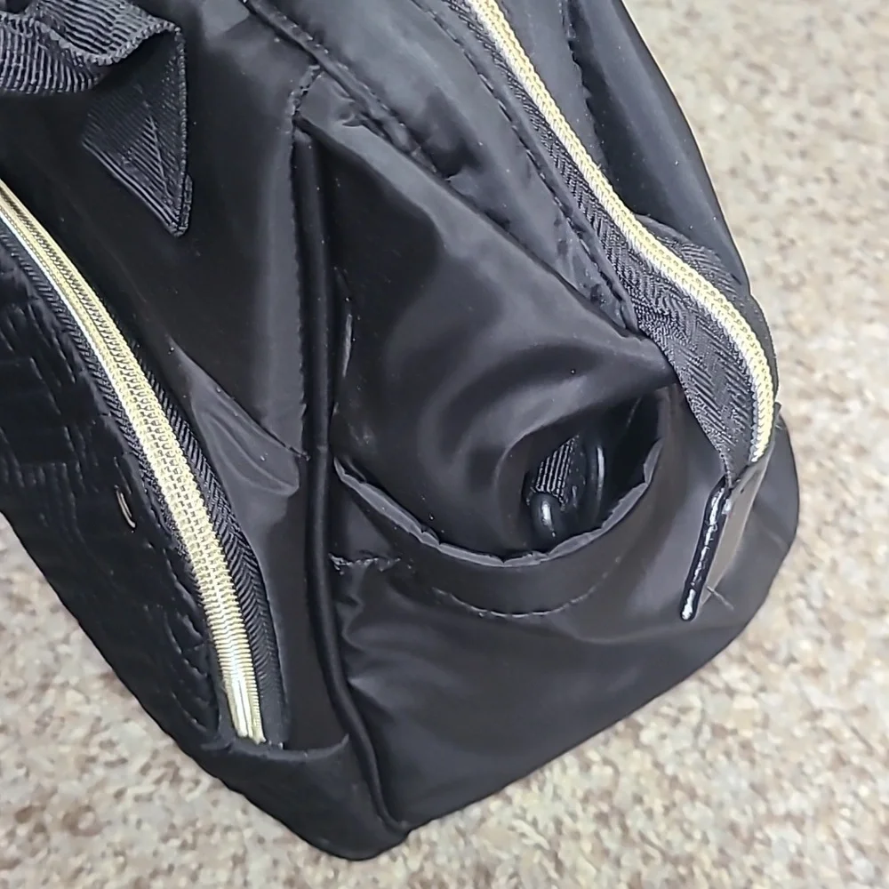 Tourit Black Quilted Lunch Bag